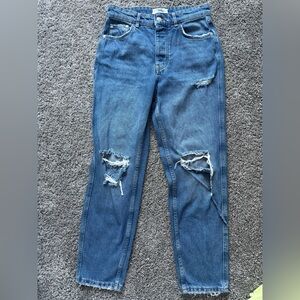 We The Free Blue Denim Jeans